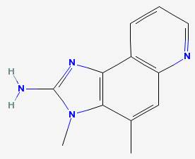 MeIQ  2-amino-3,4-dimethylimidazo(4,5-f)quinoline