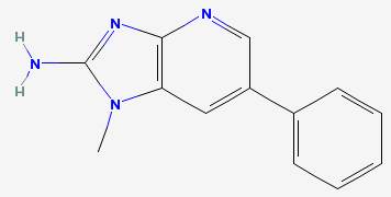 Phenyl IP 2-amino-1-methyl-6-phenylimidazo(4,5-b)pyridine